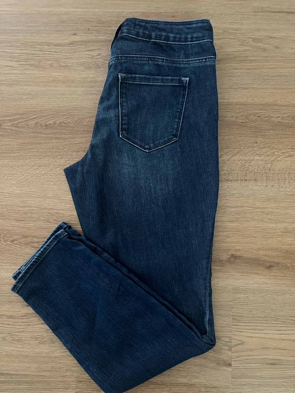 Athleta Womens Dark Indigo Straight Jeans